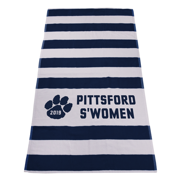 imprinted beach towels,  striped beach towels, 