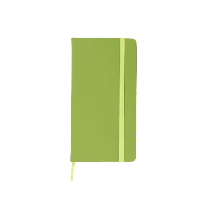 Lime Green 3x6 Soft Touch PVC Journal