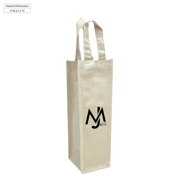 cotton canvas bags,  wine totes, 