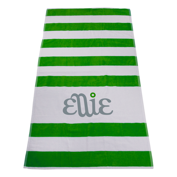 imprinted beach towels,  striped beach towels, 