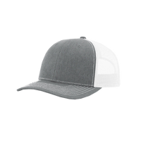 Heather Grey/White Richardson Trucker Snapback Hat Thumb