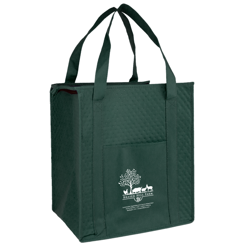 Brasen Hill Farm / Insulated Tote with Pocket / Insulated Totes