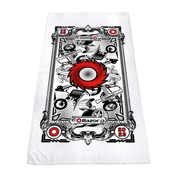 best selling towels,  embroidery,  silkscreen imprint,  white beach towels, 