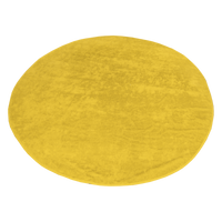 Yellow Classic Color Round Beach Towel Thumb