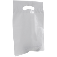 Clear Small Recyclable Die Cut Plastic Bag Thumb