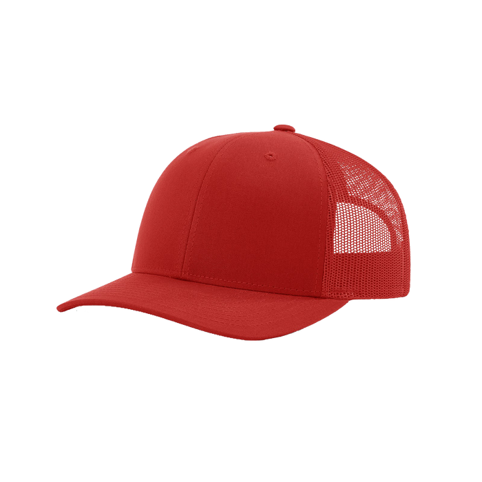 Red Richardson Trucker Snapback Hat