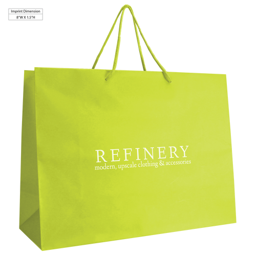 Refinery / Large Matte Shopper Bag / Breast Cancer Awareness Bags