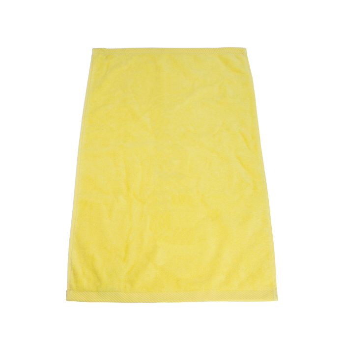 Yellow Ultraweight Colored Fitness Towel