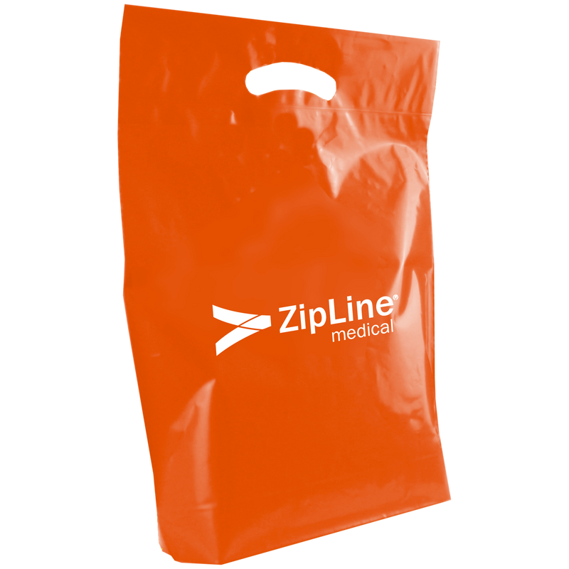 Download ZipLine Medical / Medium Die Cut Plastic Bag / Plastic Bags