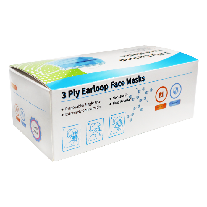  3 Ply Earloop Facemask