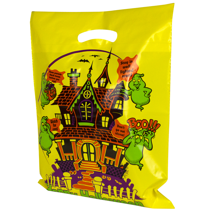  Yellow Haunted House Bag