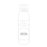  Flip Cap Water Bottle with Straw Thumb