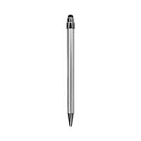 Metallic Silver with Black Ink Chrome Stylus Pen Thumb