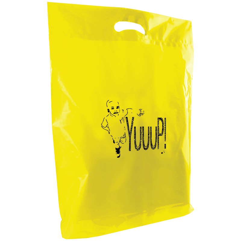 Yuuupkcw / Large Die Cut Plastic Bag / Plastic Bags