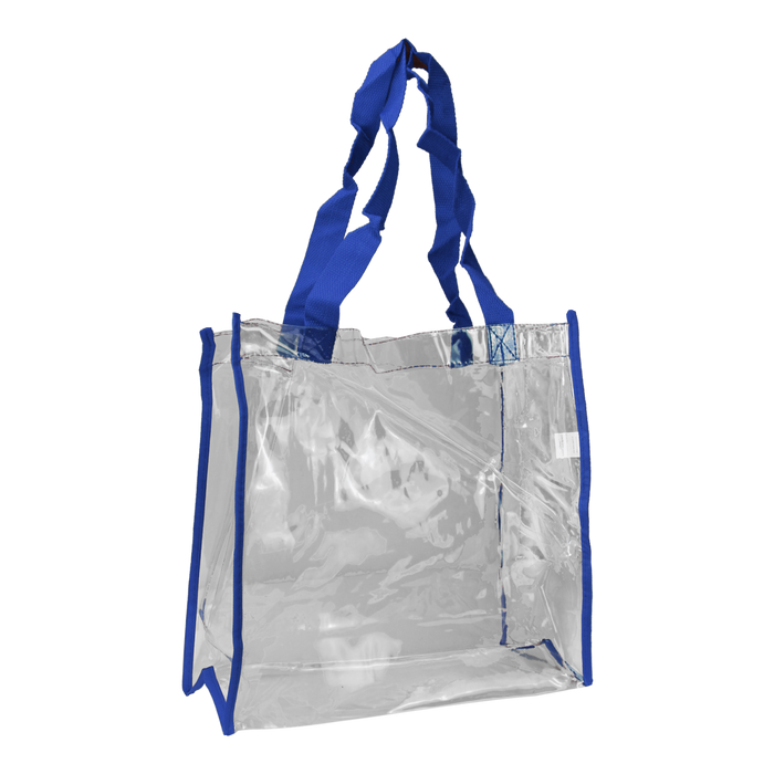 Blue Standard Vinyl Tote Bag