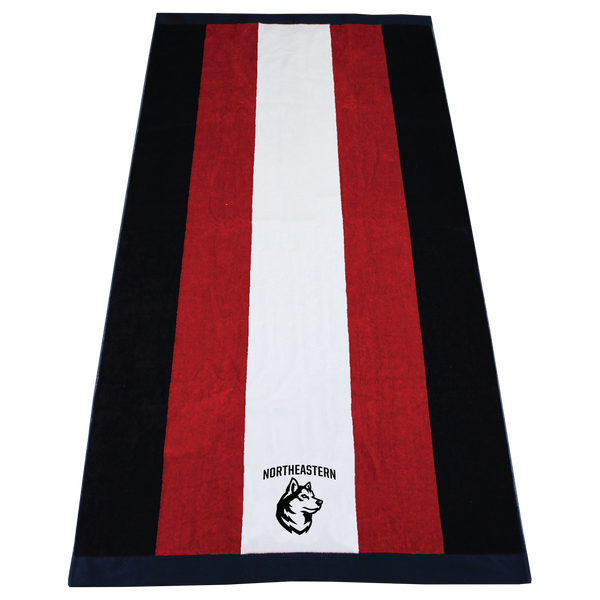 striped beach towels,  color beach towels,  embroidery,  silkscreen imprint, 