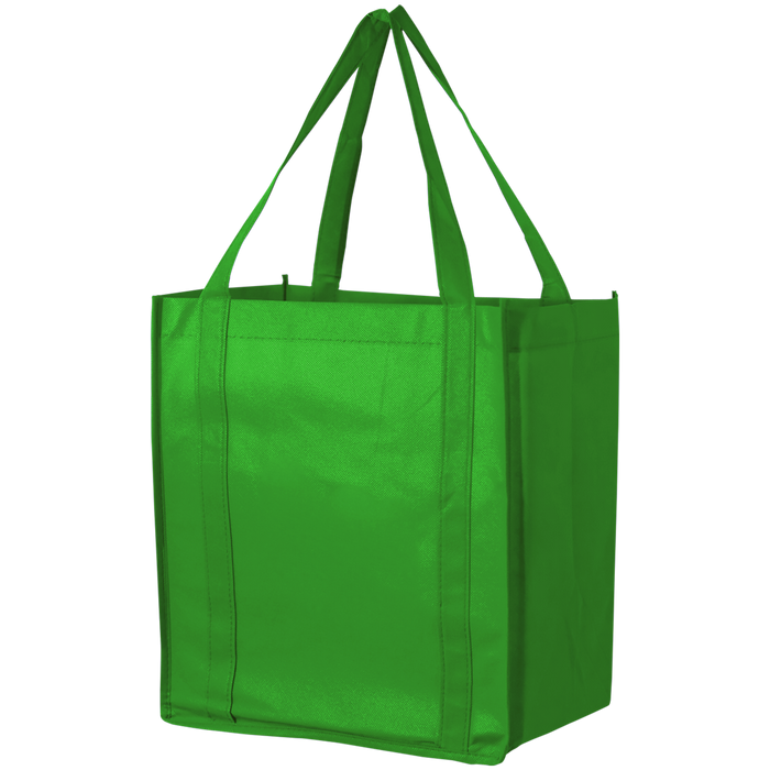 Lime Green Thrifty Grocery Tote