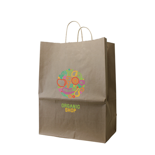Large Kraft Paper Shopper Bag / Paper Bags / Holden Bags