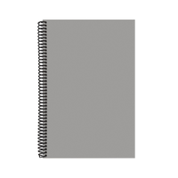 Gray Eco-Friendly Spiral Notebook Thumb
