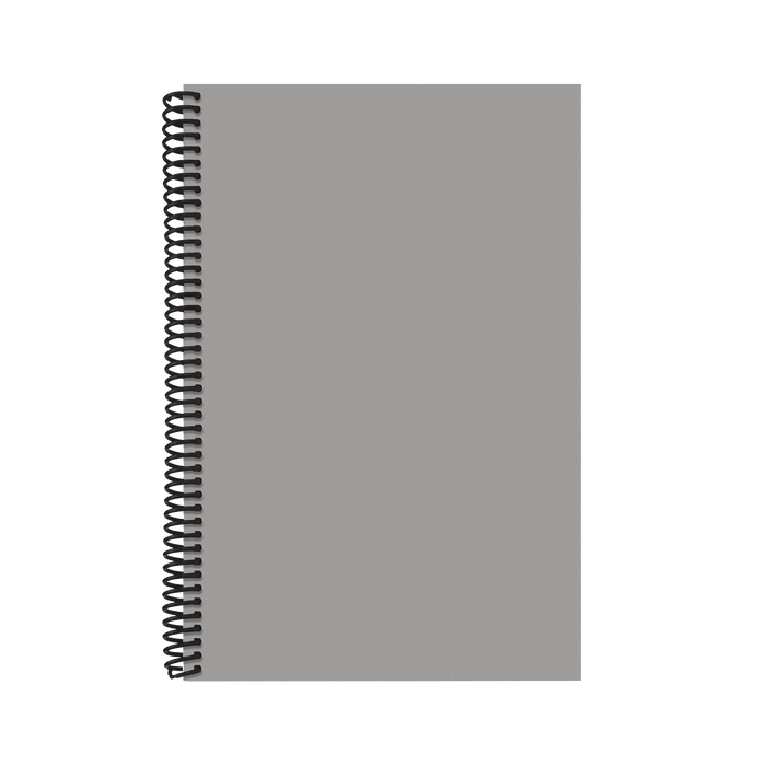 Gray Eco-Friendly Spiral Notebook