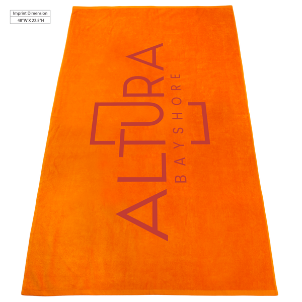 color beach towels,  silkscreen imprint,  best selling towels,  embroidery, 