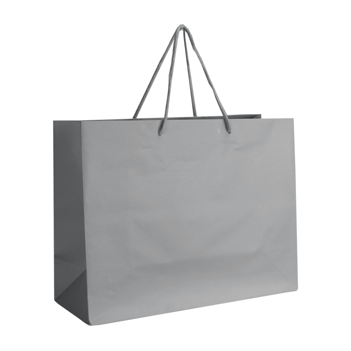 Platinum Medium Matte Shopper Bag