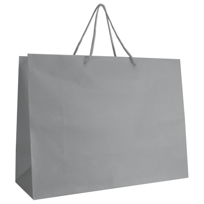 Platinum Large Matte Shopper Bag