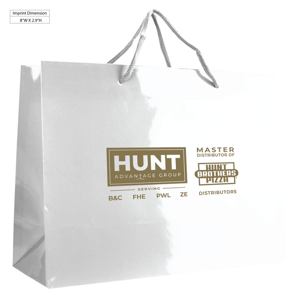 matte & glossy shoppers,  paper bags, 