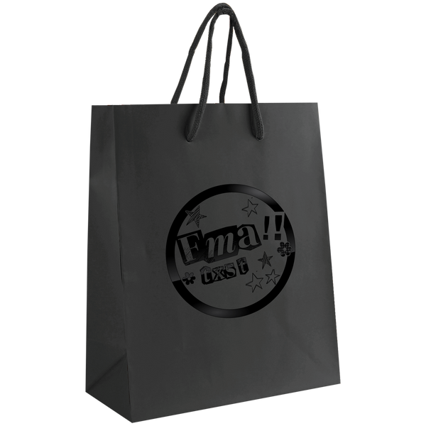 matte & glossy shoppers,  paper bags,  breast cancer awareness bags,  best selling bags, 