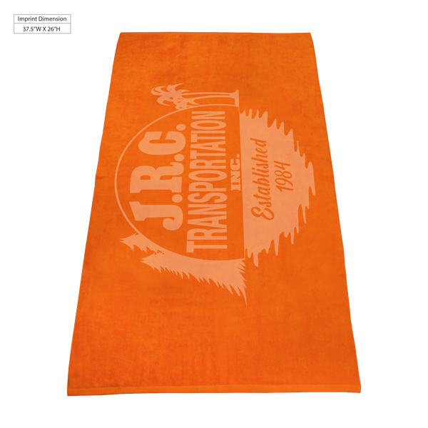 best selling towels,  color beach towels,  silkscreen imprint, 