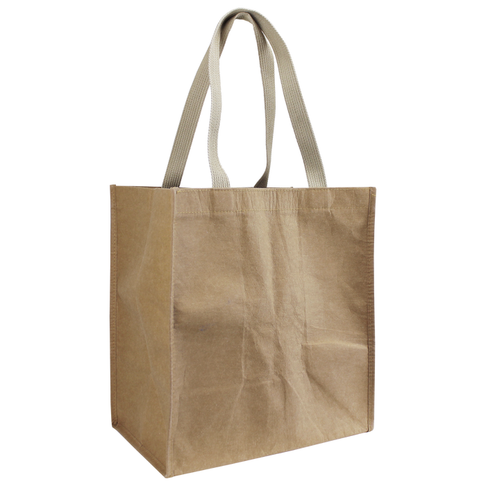 Natural Paper Washable Paper Little Storm Grocery Bag