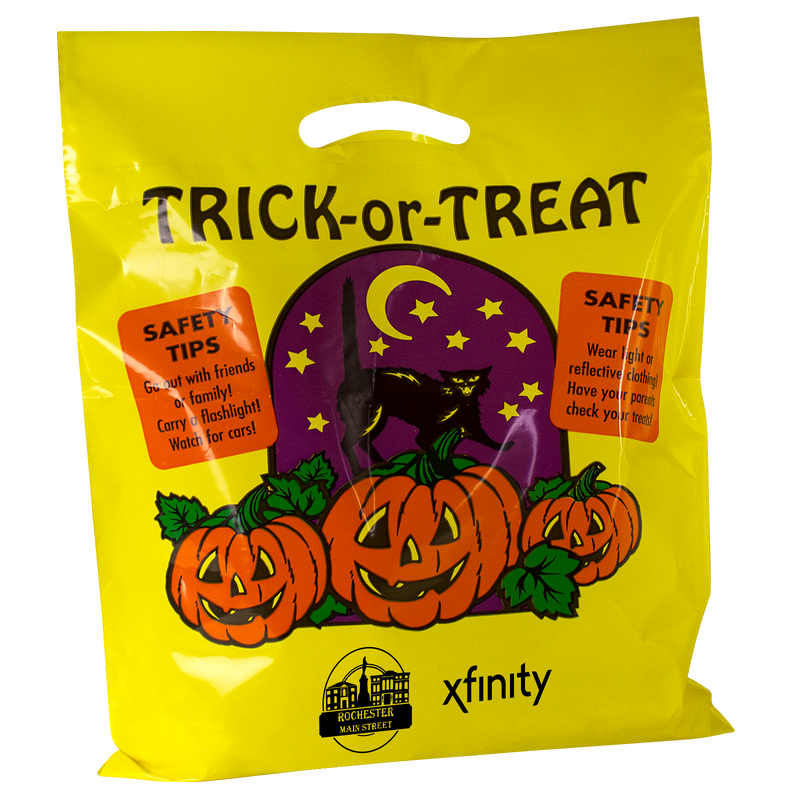 Rochester Main Street & Xfinity / TrickorTreat Bag / Halloween Bags