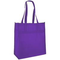 Purple Little Tex Grocery Bag Thumb
