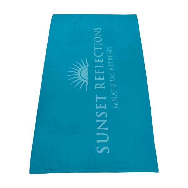 imprinted beach towels,  color beach towels, 