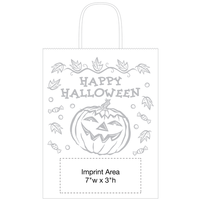  Kraft Paper Halloween Bag - DISCONTINUED