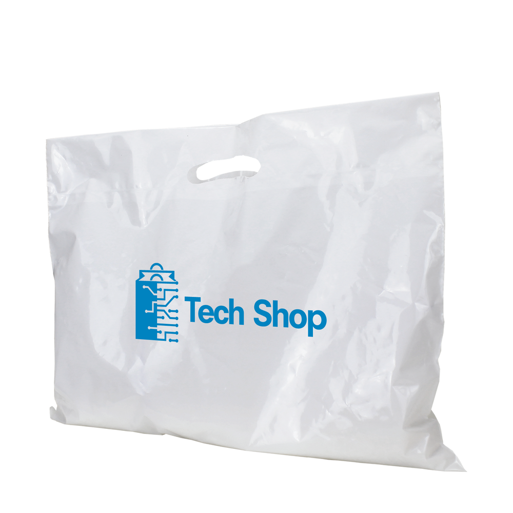 Die cut plastic bag hot sale