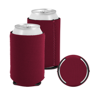 Maroon Premium Collapsible Neoprene Koozie Thumb