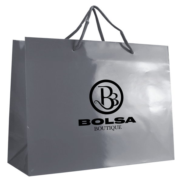 paper bags,  matte & glossy shoppers, 