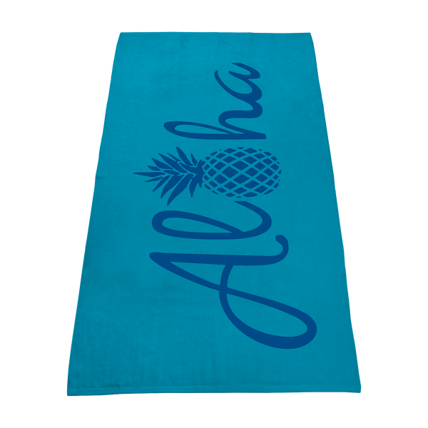 imprinted beach towels,  color beach towels, 