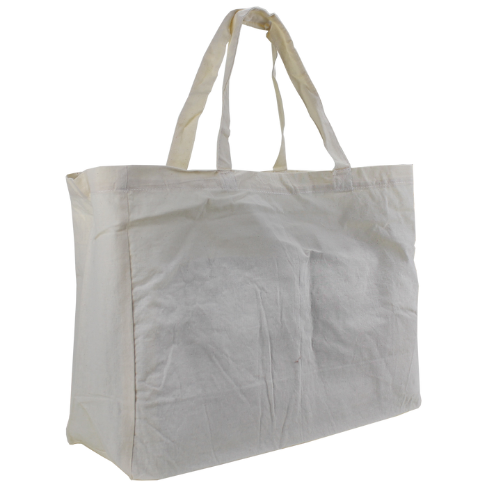 Natural Cotton Canvas Convention Tote