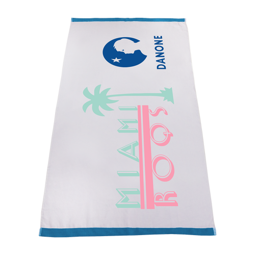 Dannon / Colored Edge Beach Towel / Embroidered Beach Towels