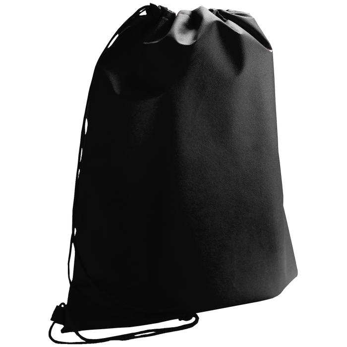 Black DISCONTINUED-Classic Drawstring Backpack