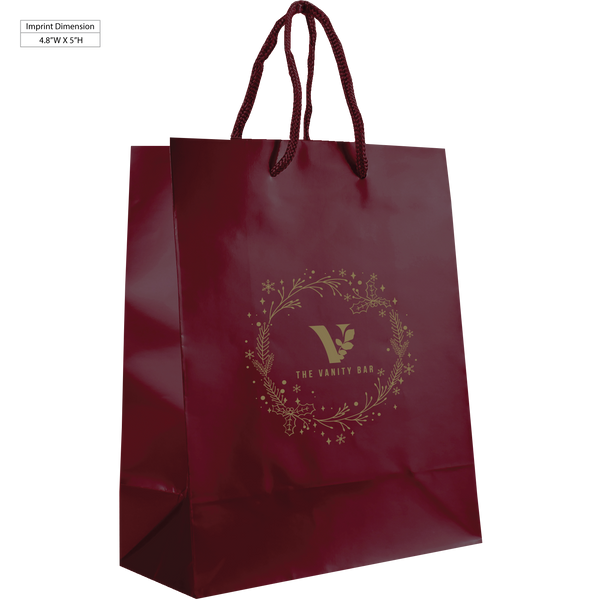 matte & glossy shoppers,  paper bags, 