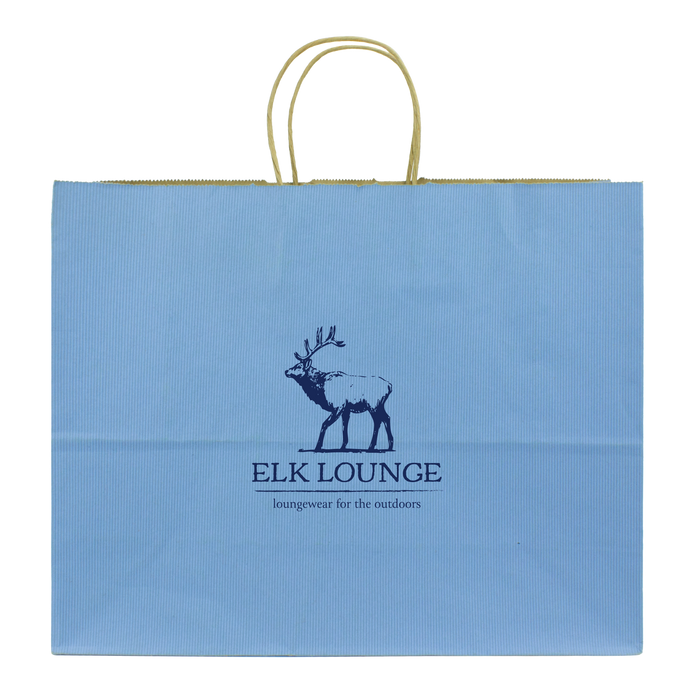  Extra Wide Matte Color Kraft Shopper Bag