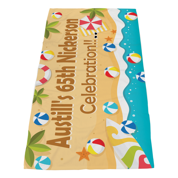 full color print towels, 