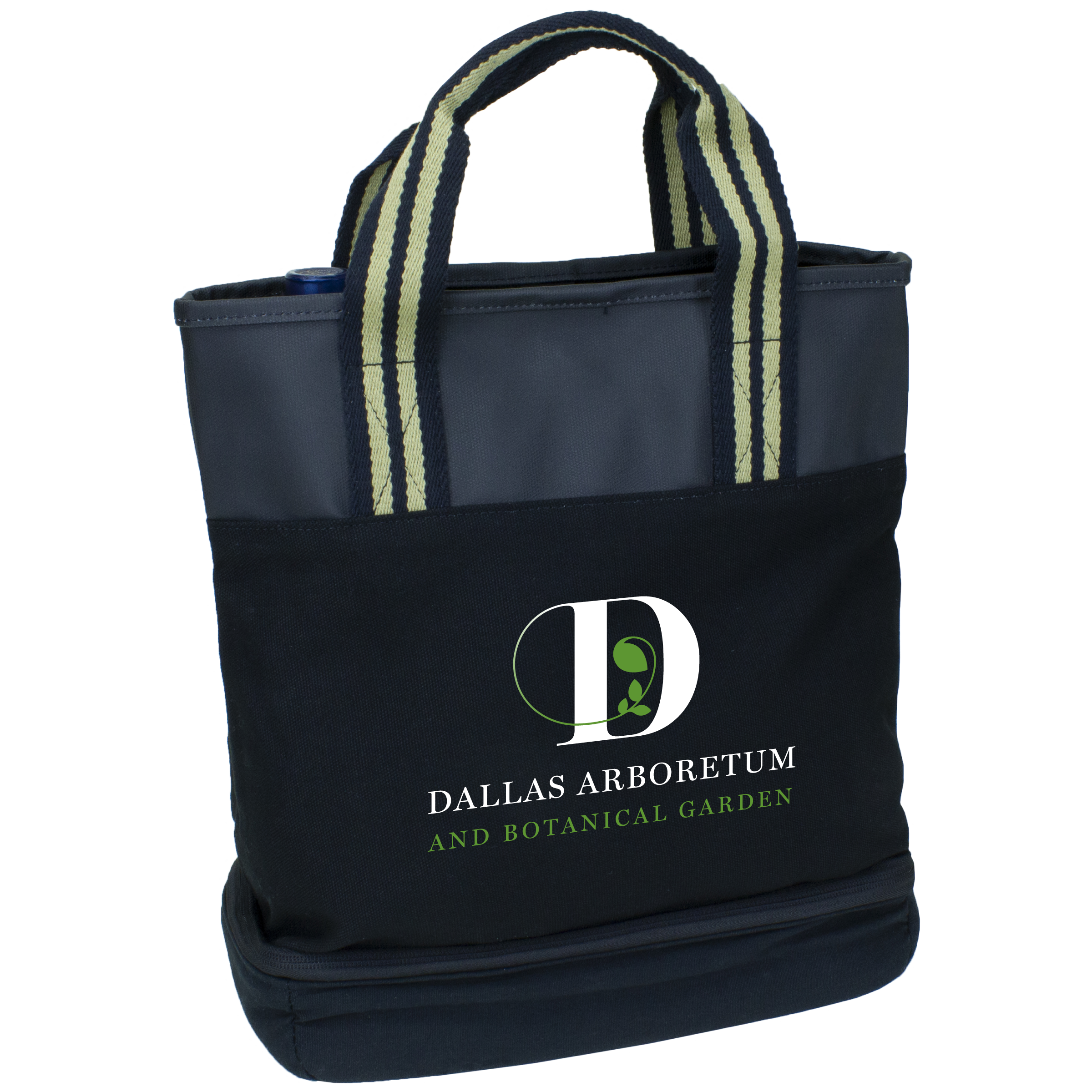 tote with insulated compartment