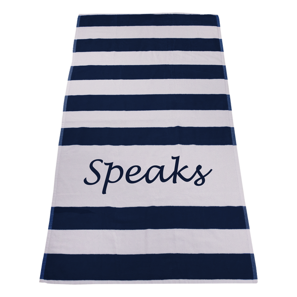 imprinted beach towels,  striped beach towels, 