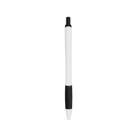Black with Black Ink Soft Grip Pen Thumb