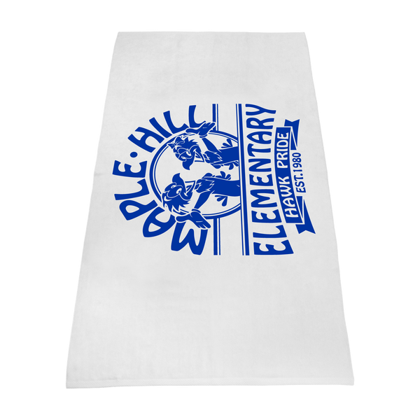 imprinted beach towels,  white beach towels, 