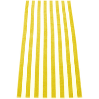 Yellow Latitude Plus Striped Beach Towel Thumb